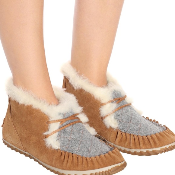 SOREL OUT N ABOUT MOCCASIN SLIP ON WOMENS SIZE 9.5 - Picture 16 of 16
